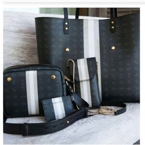 India Hicks "Graphicks" Crossbody Purse
